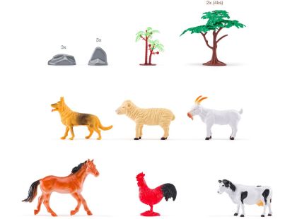 Faunica Planeta zvířat figurky – sada 4 světů
