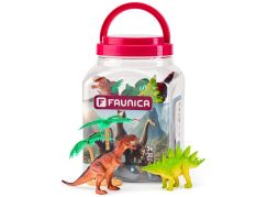 Faunica Zvířátka figurky sada v MEGA tubě - Dinosauři