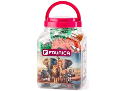 Faunica Zvířátka figurky sada v MEGA tubě - Safari