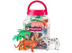 Faunica Zvířátka figurky sada v MEGA tubě - Safari
