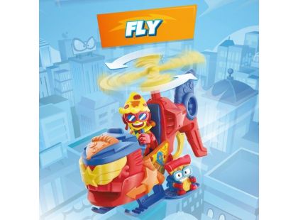 Figurka SuperThings S Vrtulník s vystřelovačem disků