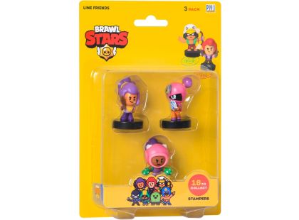 Figurky Brawl Stars 3 pack série 1 s razítky