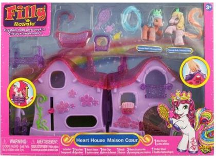 Filly Royale sada domeček Fialový - Poškozený obal