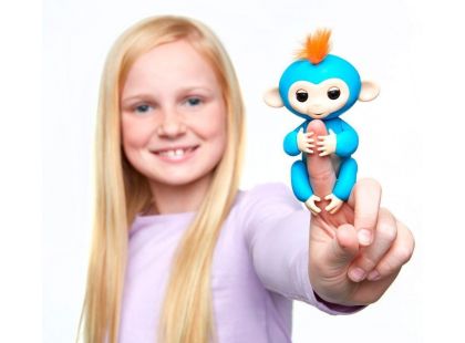 Fingerlings Opička Boris modrá