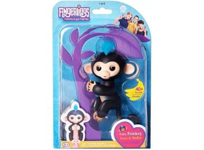 Fingerlings Opička Finn černá - Poškozený obal