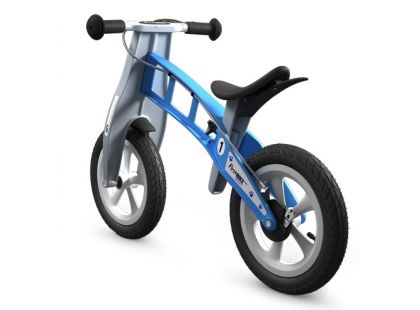 First BIKE Odrážedlo Street light blue s brzdou - Poškozený obal