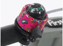 First Bike Zvonek kompas růžový