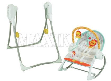 Fisher Price BG Houpačka a sedátko 3v1