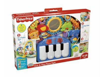 Fisher Price Hrací dečka s piánkem