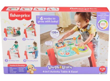 Fisher Price Hrací stoleček a stojan 4 v 1