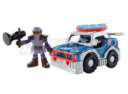 Fisher Price Imaginext Dobrodružné město Záchranářská vozidla - Policejní vůz