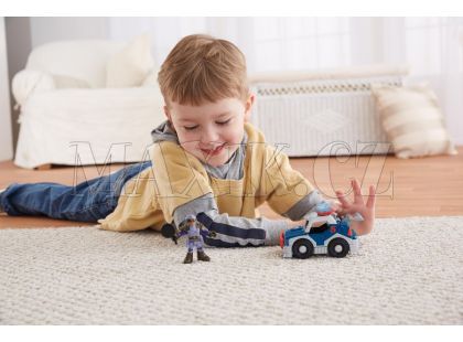 Fisher Price Imaginext Dobrodružné město Záchranářská vozidla - Policejní vůz