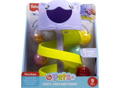 Fisher-Price Kočičková kuličková dráha