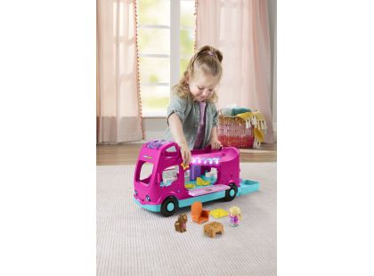 Fisher-Price Little People Barbie karavan snů se světly a zvuky