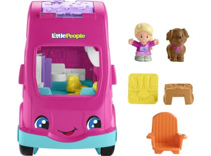 Fisher-Price Little People Barbie karavan snů se světly a zvuky