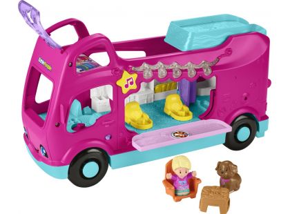 Fisher-Price Little People Barbie karavan snů se světly a zvuky