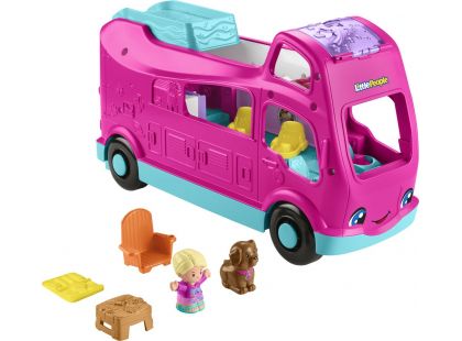 Fisher-Price Little People Barbie karavan snů se světly a zvuky