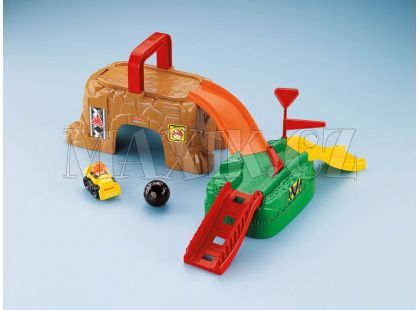 Fisher Price Little People Wheelies přenosná hrací sada