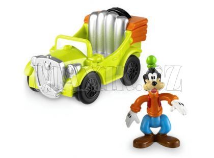 Fisher Price Mickey postavičky s vozidly - Goofy