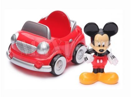 Fisher Price Mickey postavičky s vozidly - Mickey s červeným autem