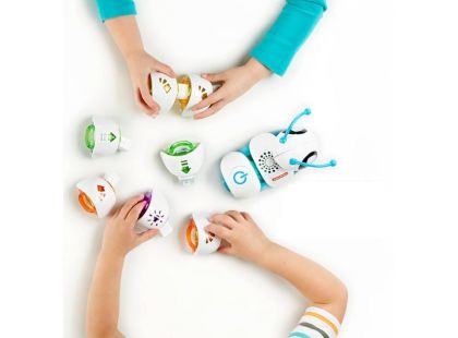 Fisher Price ps housenka code-a-pillar rozšiřující články růžovo-modro-zelená