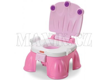 Fisher Price Růžový zpívající nočník