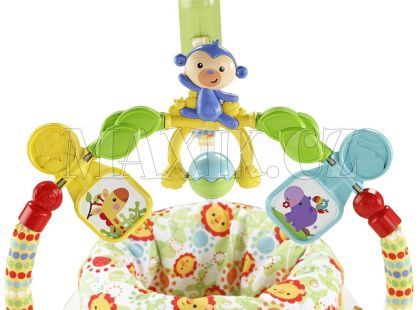 FISHER PRICE Skákadlo Jumperoo Rainforest