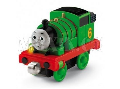 FISHER PRICE T2989 Mašinka Tomáš Take-n-Play Svítící Percy se zvuky