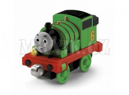 FISHER PRICE T2993 Mašinka Tomáš Take-n-Play Svítící Percy se zvuky
