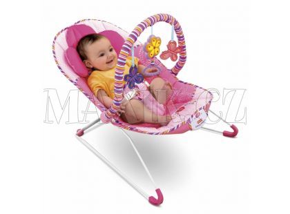 Fisher Price T5051 BG Dívčí růžové sedátko