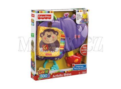 FISHER PRICE T9238 Aktivní nosorožec na kočárek