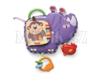 FISHER PRICE T9238 Aktivní nosorožec na kočárek