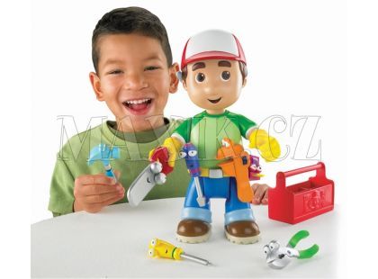 FISHER PRICE V4503 Handy Manny hlavní postavička česky mluvící