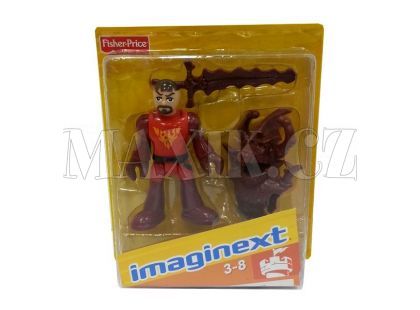 FISHER PRICE W3511 Imaginext kolekce figurek - R4322 Rytíř červený