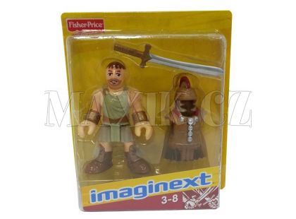 FISHER PRICE W3511 Imaginext kolekce figurek - R4322 Rytíř červený