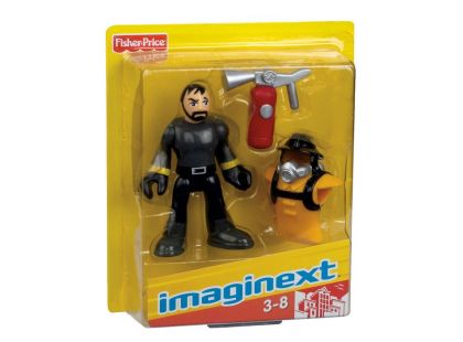 FISHER PRICE W3511 Imaginext kolekce figurek - R4326 Hasič