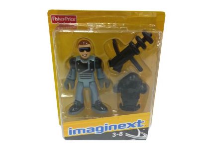 FISHER PRICE W3511 Imaginext kolekce figurek - R4326 Hasič