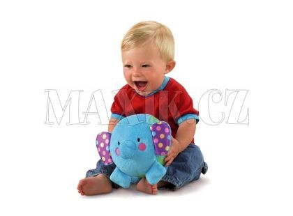 FISHER PRICE W9908 Zvonivý plyšový slon