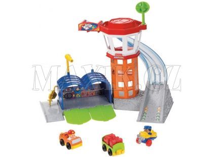 FISHER PRICE X7826 Little People Wheelies letiště - hrací sada