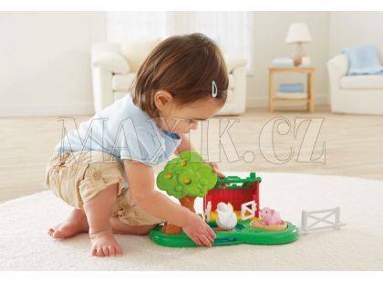 FISHER PRICE Y8199 Little People Rybník a ohrada pro prasátko