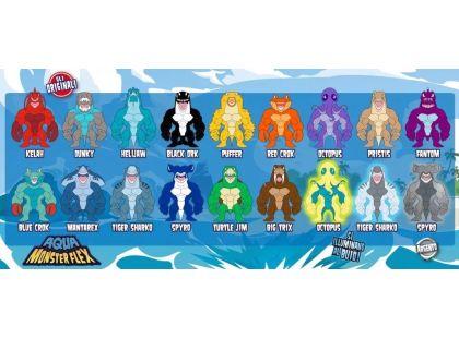 Flexi Monster AQUA č.13 Tiger Sharko