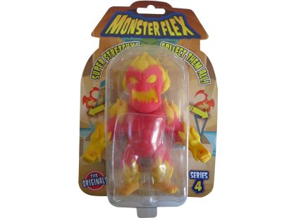 Flexi Monster figurka 4. série Fire Monster - Poškozený obal