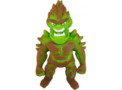 Flexi Monster figurka hnědo-zelený monster