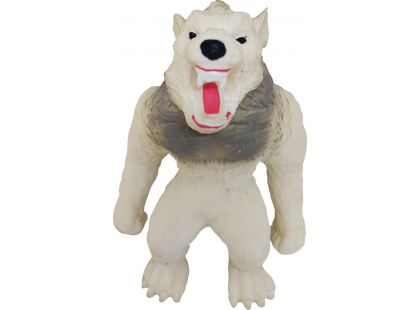 Flexi Monster figurka vlk bílý