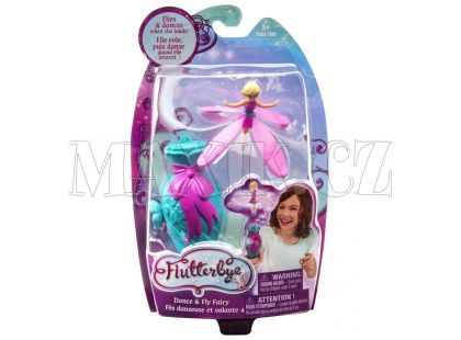 Flutterbye Tančící létající víla - Tyrkysový odpalovač