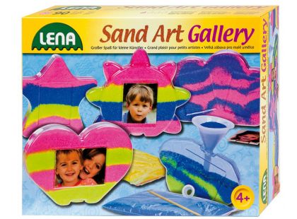 Lena Fotorámečky z barevným pískem, velké