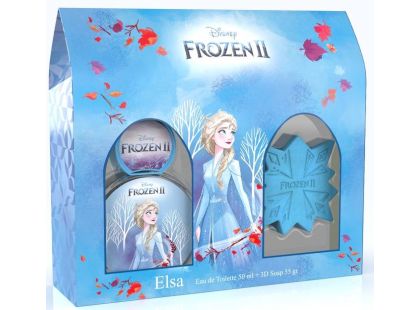 Frozen II dárková sada EDT 50 ml s mýdlem 55 g