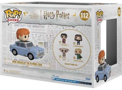 Funko POP TV: Harry Potter Ron Weasley in flying car