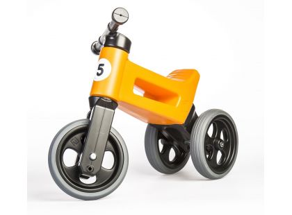 Funny Wheels Odrážedlo new sport 2v1 oranžové