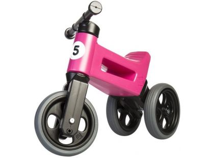 Funny Wheels Odrážedlo New Sport 2v1 růžové